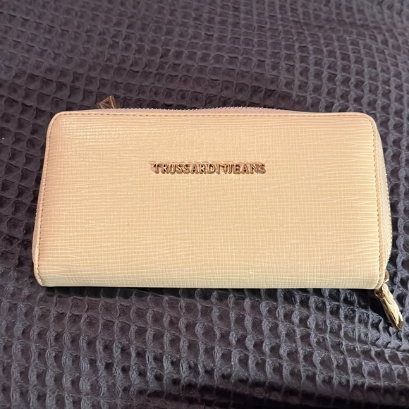 TRUSSARDI JEANS Cream Wallet - Picture 2 of 7